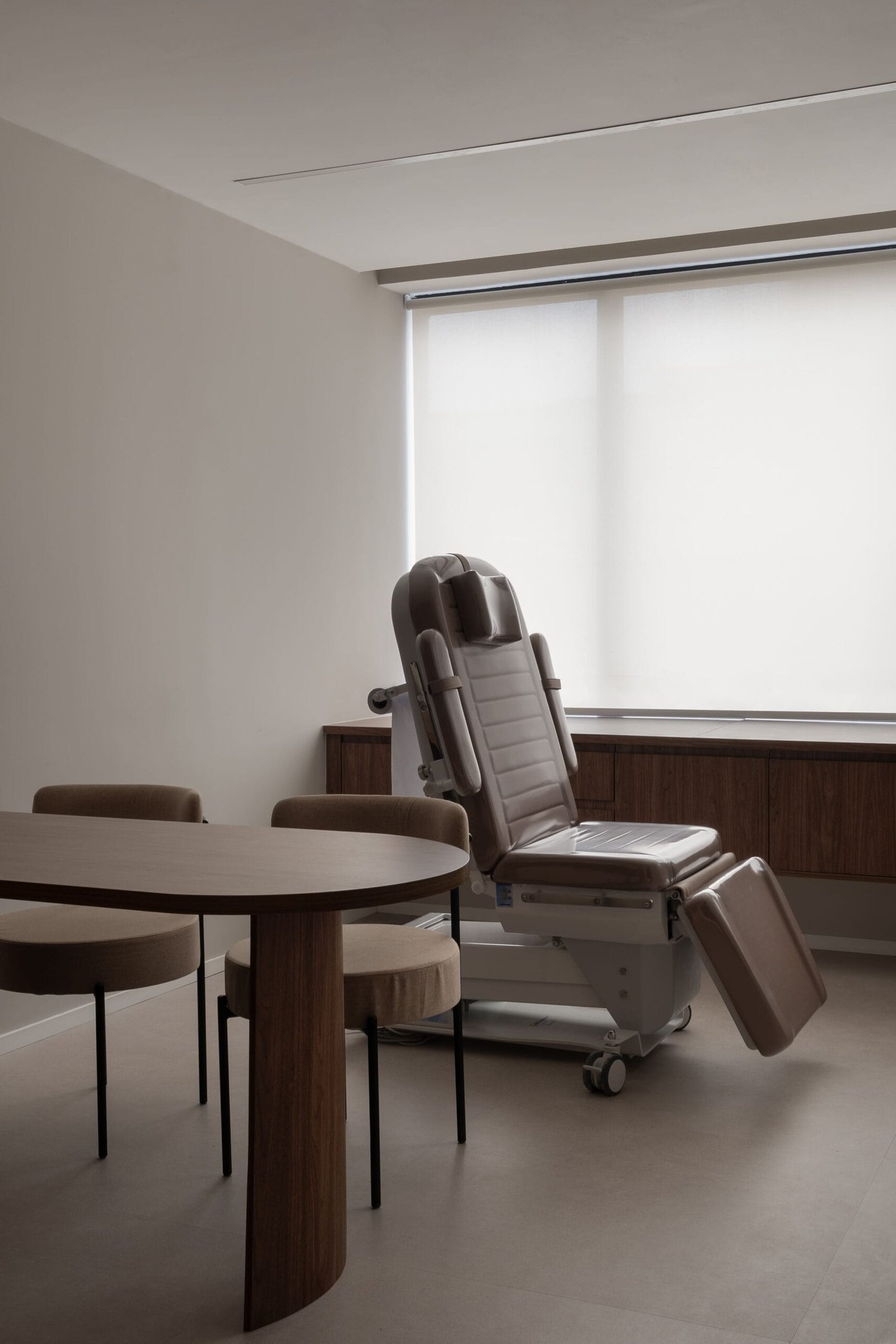 Sala de preparação e fotografia da OÁS Clinic