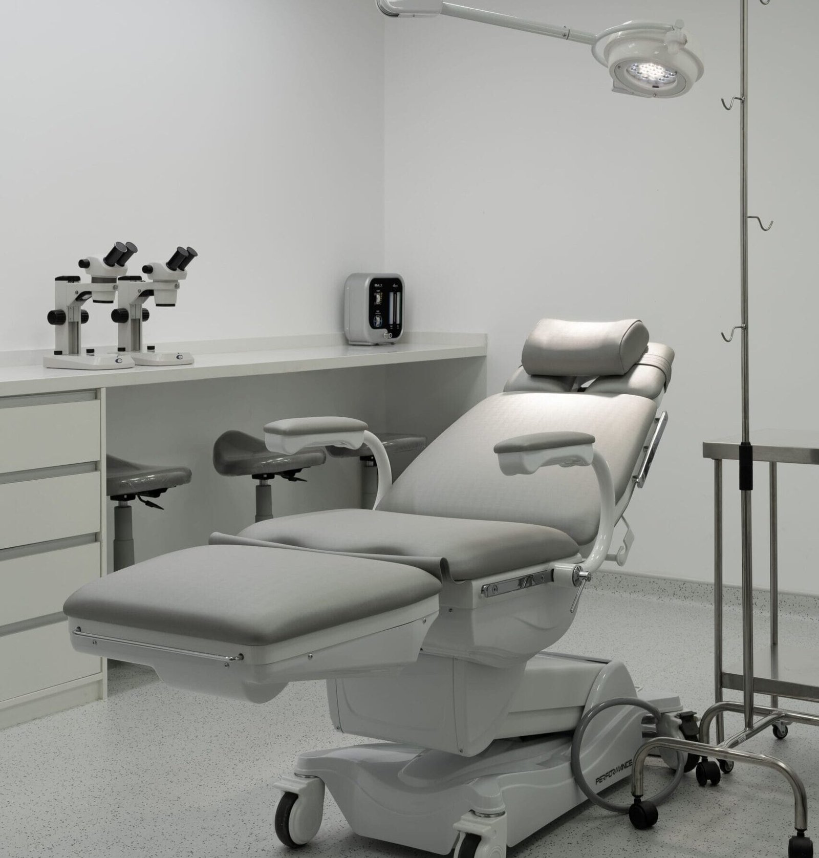 Sala de bioimpedância da OÁS Clinic