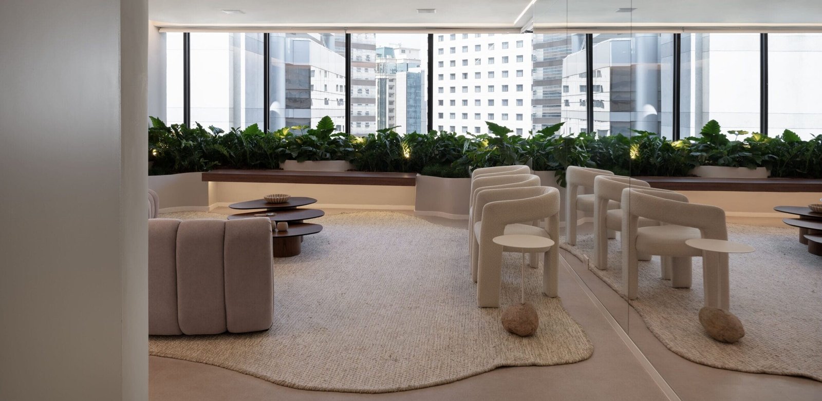 Espaço de descompressão da OÁS Clinic